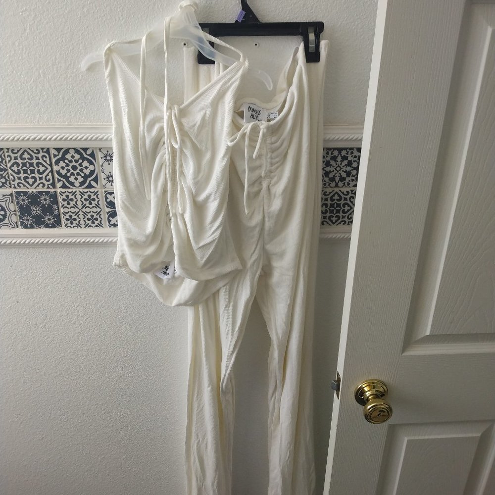 2 piece halter top and pant